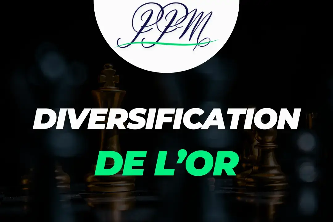 Illustration de la diversification patrimoniale entre or physique et enveloppes financières